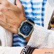 画像7: apple watch アップルウォッチ  バンド ステンレス ケース　カバー 一体型 バンド ラバー 高級ベルト ケースバンド メンズ ベルト ステンレス 44mm 40mm 41mm 45mm 一体型 おしゃれ 腕時計 プレゼント クロコダイル レザーストラップ  Series4/5/6/7/8/SE (7)