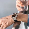 画像5: アップルウォッチ Apple watch 49mm ULTRA ウルトラ バンド ベルト ラバーバンド 高級  RUBBER おしゃれ バタフライバックル ブラック／ネイビー／オレンジ／グリーン／グレー／ホワイト メンズ バンド シリコン スポーツ apple watch 42mm 44mm 45mm 49mm  6 /7/8/ULTRA/SE (5)